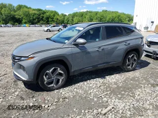 2024 Hyundai Tucson SEL z VIN 5NMJFCDE0RH399631, wystawiony jako Copart lot #55663815 z przebiegiem 3 597 mil mil oraz Szkoda całkowita • Salvage title. Historia ofert i sprzedaży dostępna na DreamBid. Obrazek 1.