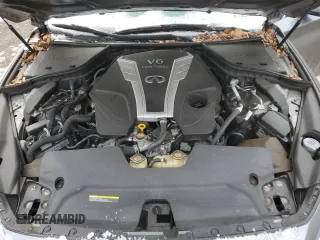 2016 Infiniti Q50 3.0t Premium with VIN JN1EV7AR6GM341826, listed as a Copart auction lot 41967155 with 71,858 mi miles and Salvage Title. Bid and sale history available at carsss.com. Image 11.