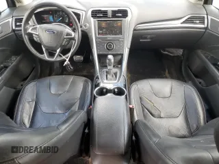 2014 Ford Fusion Titanium with VIN 3FA6P0K92ER208881, listed as a Copart auction lot 56051275 with 228,386 mi miles and Clean Title. Bid and sale history available at DreamBid. Image 8.