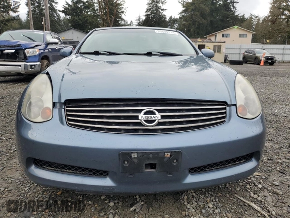 2005 Infiniti G35 Coupe with VIN JNKCV54E15M408815, listed as a Copart auction lot 85600214 with 102,144 mi miles and Clean Title. Bid and sale history available at carsss.com. Image 5.