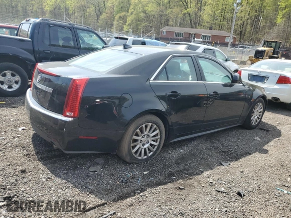 2010 Cadillac CTS with VIN 1G6DA5EG6A0128538, listed as a Copart auction lot 53659435 with 206,271 mi miles and Salvage Title. Bid and sale history available at DreamBid. Image 3.