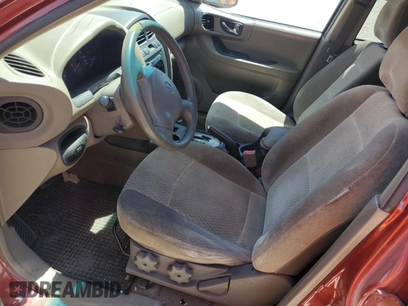 2004 Hyundai Santa Fe with VIN KM8SB12B74U770505, listed as a Copart auction lot 62756304 with 0 mi miles and Salvage Title. Bid and sale history available at carsss.com. Image 7.