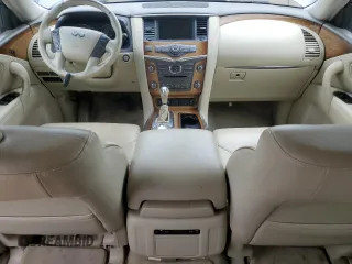 2011 Infiniti QX56 7-passenger with VIN JN8AZ2NE4B9006915, listed as a Copart auction lot 61909295 with 157,700 mi miles and Clean title. Bid and sale history available at DreamBid. Image 8.