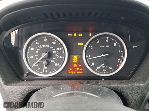 2013 BMW X6 xDrive50i z VIN 5UXFG8C55DL591991, wystawiony jako Copart lot #58042525 z przebiegiem 144 370 mil mil oraz Czysty tytuł • Clean title. Historia ofert i sprzedaży dostępna na DreamBid. Obrazek 9.