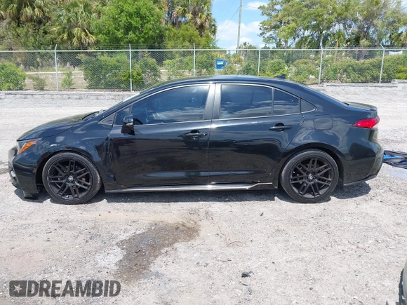 2021 Toyota Corolla SE with VIN 5YFS4MCE5MP076756, listed as a IAAI auction lot 41915379 with 109,975 mi miles. Bid and sale history available at carsss.com. Image 14.