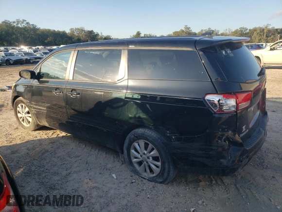 2017 Kia Sedona LX with VIN KNDMB5C15H6306388, listed as a Copart auction lot 84343854 with 106,088 mi miles and Salvage Title. Bid and sale history available at carsss.com. Image 2.