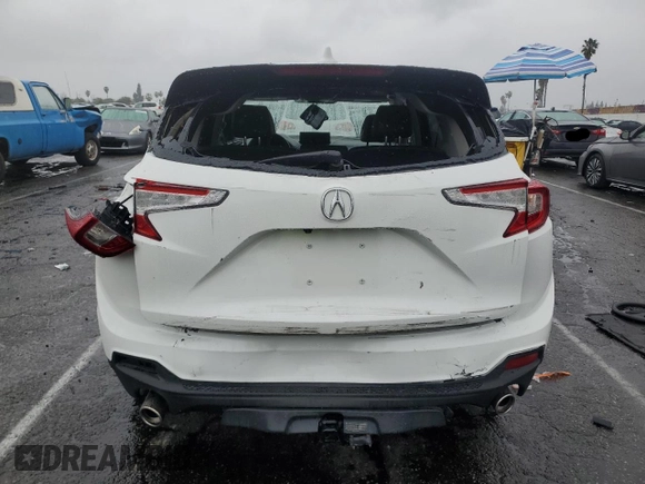 2021 Acura RDX with VIN 5J8TC1H37ML015691, listed as a Copart auction lot 44998565 with 24,459 mi miles and Salvage title. Bid and sale history available at DreamBid. Image 6.