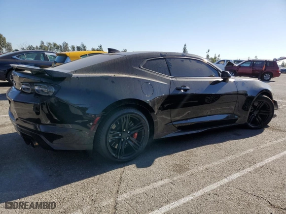 2019 Chevrolet Camaro ZL1 with VIN 1G1FJ1R63K0157568, listed as a Copart auction lot 84853084 with 18,780 mi miles and Clean Title. Bid and sale history available at carsss.com. Image 3.