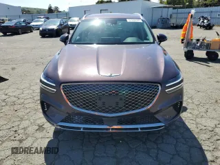 2023 Genesis GV70 2.5T with VIN KMUMADTB9PU095628, listed as a Copart auction lot 51536305 with 49,853 mi miles and Salvage Title. Bid and sale history available at DreamBid. Image 5.