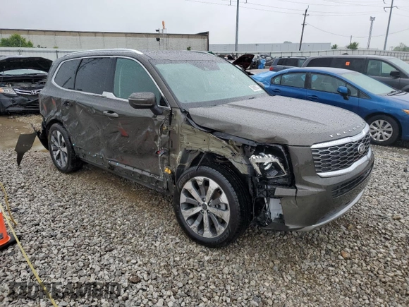 2020 Kia Telluride EX z VIN 5XYP3DHC0LG057552, wystawiony jako Copart lot #58698355 z przebiegiem 55 102 mil mil oraz Szkoda całkowita • Salvage title. Historia ofert i sprzedaży dostępna na DreamBid. Obrazek 4.