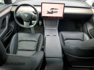 2023 Tesla Model 3 Performance with VIN 5YJ3E1EC0PF498509, listed as a Copart auction lot 50579835 with 32,327 mi miles and Salvage Title. Bid and sale history available at carsss.com. Image 8.