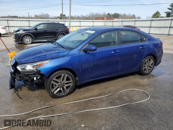 2019 Kia Forte S with VIN 3KPF34ADXKE007123, listed as a Copart auction lot 48072635 with 134,538 mi miles and Salvage Title. Bid and sale history available at carsss.com. Image 1.