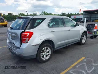 2017 Chevrolet Equinox LS with VIN 2GNALBEK9H1551620, listed as a IAAI auction lot 42179080 with 95,629 mi miles and . Bid and sale history available at carsss.com. Image 4.