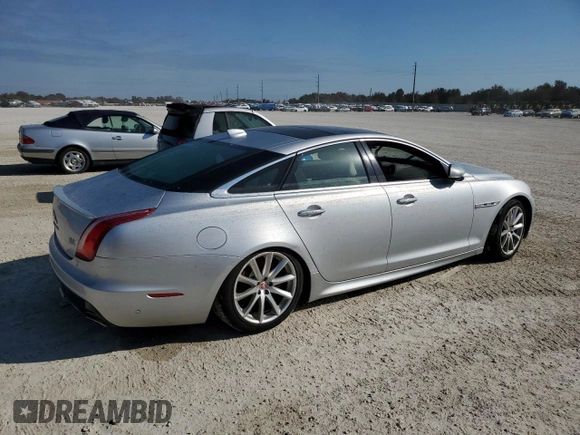 2016 Jaguar XJ R-Sport with VIN SAJWJ1CD3G8V99940, listed as a Copart auction lot 76345234 with Not provided miles and Salvage title. Bid and sale history available at DreamBid. Image 3.