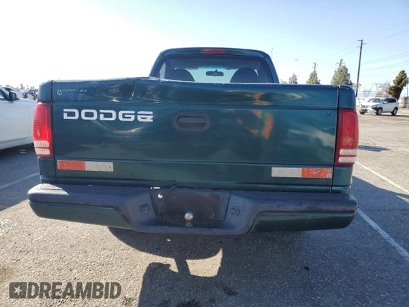 1997 Dodge Dakota with VIN 1B7FL26X1VS304628, listed as a Copart auction lot 49451935 with 185,429 mi miles and Salvage Title. Bid and sale history available at carsss.com. Image 6.
