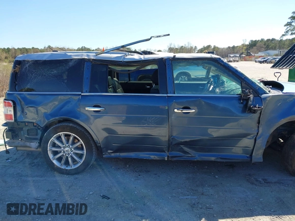 2018 Ford Flex Limited with VIN 2FMGK5D82JBA00003, listed as a IAAI auction lot 41853496 with 43,105 mi miles. Bid and sale history available at carsss.com. Image 14.