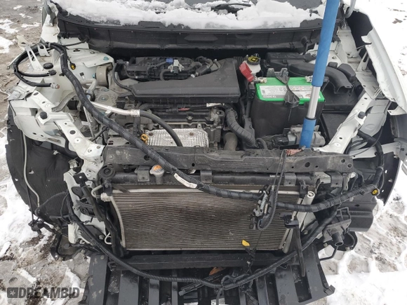 2019 Nissan Rogue SV with VIN KNMAT2MV2KP512477, listed as a Copart auction lot 45141825 with 87,233 mi miles and Salvage Title. Bid and sale history available at carsss.com. Image 14.