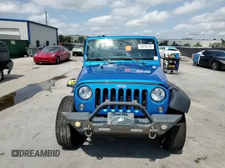 2016 Jeep Wrangler Sport с VIN 1C4AJWAG8GL287256, выставлен на аукционе Copart как лот 55766125 с пробегом 76 601 миль миль и Списание • Salvage title. История ставок и продаж доступна на DreamBid. Изображение 13.