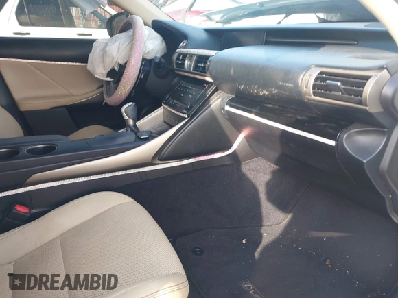 2014 Lexus IS 250 with VIN JTHBF1D26E5014745, listed as a IAAI auction lot 41490300 with Not Provided miles and . Bid and sale history available at DreamBid. Image 5.