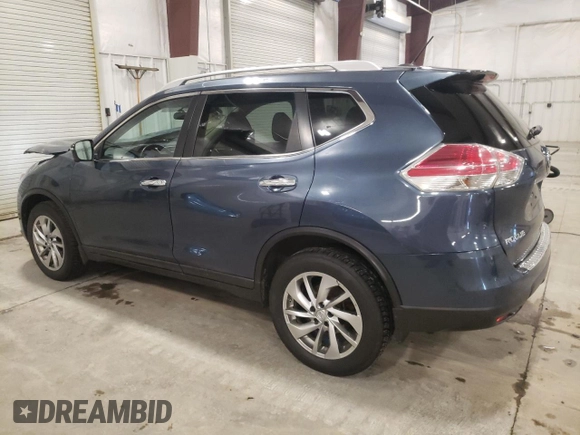 2014 Nissan Rogue SL with VIN 5N1AT2MV4EC788974, listed as a Copart auction lot 52177345 with 172,927 mi miles and Salvage Title. Bid and sale history available at DreamBid. Image 2.