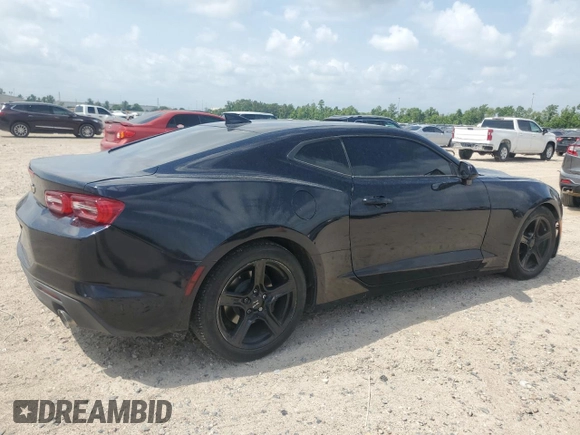 2020 Chevrolet Camaro 1LT with VIN 1G1FB1RS5L0117777, listed as a Copart auction lot 55359285 with 67,791 mi miles and Salvage Title. Bid and sale history available at carsss.com. Image 3.