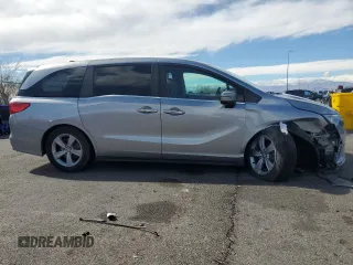 2020 Honda Odyssey EX with VIN 5FNRL6H5XLB009666, listed as a Copart auction lot 45526805 with 81,622 mi miles and Salvage Title. Bid and sale history available at DreamBid. Image 4.