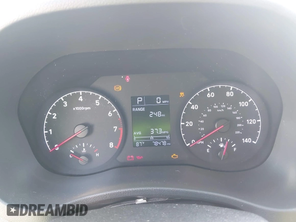 2018 Hyundai Accent SE z VIN 3KPC24A37JE015594, wystawiony jako IAAI lot #41700013 z przebiegiem 78 478 mil mil oraz . Historia ofert i sprzedaży dostępna na DreamBid. Obrazek 7.