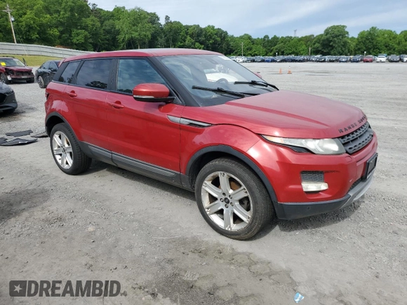 2013 Land Rover Range Rover Evoque Pure Plus with VIN SALVP2BG3DH813811, listed as a Copart auction lot 57593345 with 123,993 mi miles and Clean title. Bid and sale history available at DreamBid. Image 4.