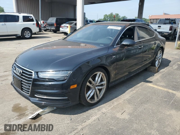 2016 Audi A7 3.0 Premium Plus with VIN WAUWGAFC8GN155628, listed as a Copart auction lot 61131443 with 71,918 mi miles. Bid and sale history available at carsss.com. Image 1.
