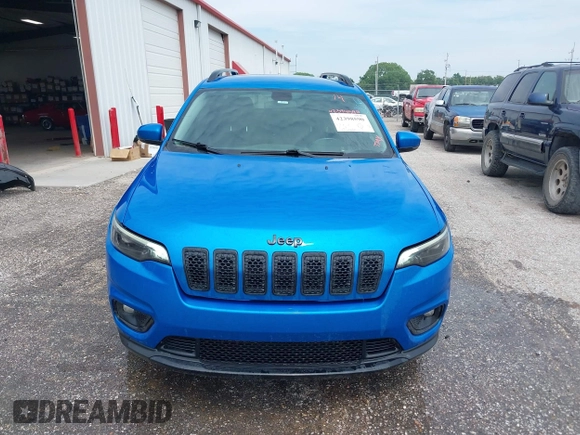 2020 Jeep Cherokee Altitude with VIN 1C4PJMLX7LD524514, listed as a IAAI auction lot 42398590 with 167,686 mi miles and . Bid and sale history available at DreamBid. Image 12.