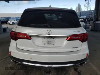 2020 Acura MDX with VIN 5J8YD4H33LL034029, listed as a Copart auction lot 50798425 with 46,495 mi miles and Salvage Title. Bid and sale history available at carsss.com. Image 6.