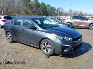 2020 Kia Forte LXS with VIN 3KPF24AD9LE142503, listed as a IAAI auction lot 41429435 with 107,229 mi miles and . Bid and sale history available at carsss.com. Image 1.
