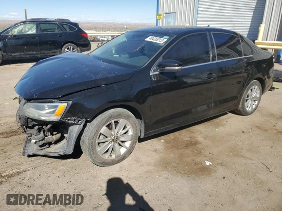 2015 Volkswagen Jetta SE z VIN 3VWD07AJ4FM282387, wystawiony jako Copart lot #48435015 z przebiegiem 177 857 mil mil oraz Szkoda całkowita • Salvage title. Historia ofert i sprzedaży dostępna na DreamBid. Obrazek 1.