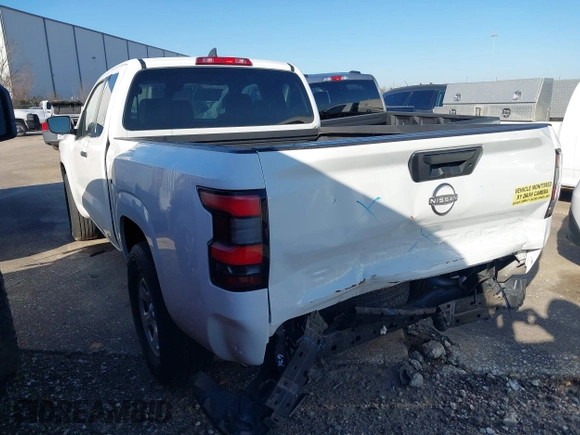 2022 Nissan Frontier S with VIN 1N6ED1CL9NN661507, listed as a IAAI auction lot 41745487 with 21,207 mi miles and . Bid and sale history available at DreamBid. Image 3.