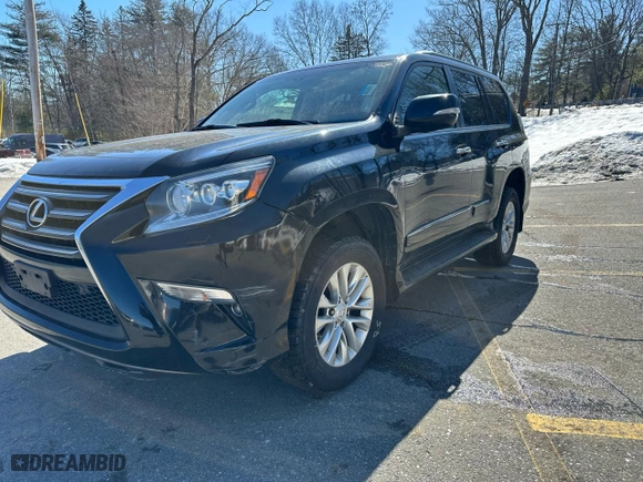 2014 Lexus GX 460 with VIN JTJBM7FX1E5066154, listed as a Copart auction lot 47771365 with 107,845 mi miles and Clean Title. Bid and sale history available at carsss.com. Image 1.