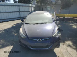 2013 Hyundai Elantra Limited with VIN 5NPDH4AE9DH160415, listed as a Copart auction lot 54180605 with 52,557 mi miles and Salvage Title. Bid and sale history available at DreamBid. Image 5.