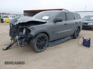 2020 Dodge Durango GT with VIN 1C4RDHDG0LC329561, listed as a IAAI auction lot 41443834 with 60,466 mi miles and . Bid and sale history available at DreamBid. Image 20.