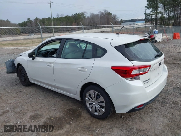 2018 Subaru Impreza with VIN 4S3GTAA69J1712050, listed as a IAAI auction lot 41236817 with 89,171 mi miles. Bid and sale history available at carsss.com. Image 3.