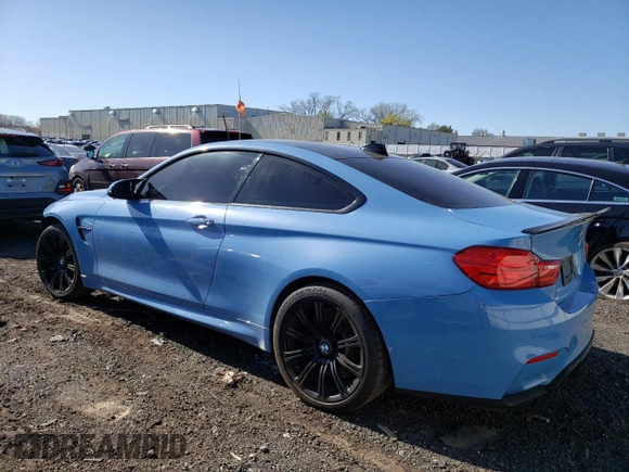 2017 BMW M4 with VIN WBS3R9C54HK709747, listed as a Copart auction lot 51333074 with 77,961 mi miles and Salvage Title. Bid and sale history available at carsss.com. Image 2.