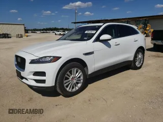 2019 Jaguar F-Pace 25t Prestige with VIN SADCK2GX8KA359314, listed as a Copart auction lot 66420874 with 90,383 mi miles and Salvage Title. Bid and sale history available at DreamBid. Image 1.