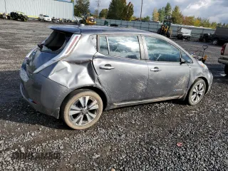 2016 Nissan LEAF S with VIN 1N4BZ0CP4GC314336, listed as a Copart auction lot 76608474 with 67,923 mi miles and Salvage Title. Bid and sale history available at carsss.com. Image 3.