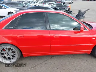 2001 Audi S4 with VIN WAURD68D71A011267, listed as a IAAI auction lot 41593465 with 201,666 mi miles. Bid and sale history available at carsss.com. Image 14.