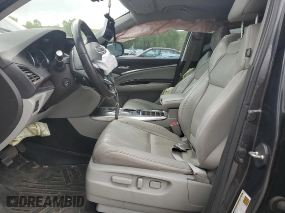 2016 Acura MDX Advance z VIN 5FRYD4H95GB057872, wystawiony jako Copart lot #56904245 z przebiegiem 107 160 mil mil oraz Szkoda całkowita • Salvage title. Historia ofert i sprzedaży dostępna na DreamBid. Obrazek 7.