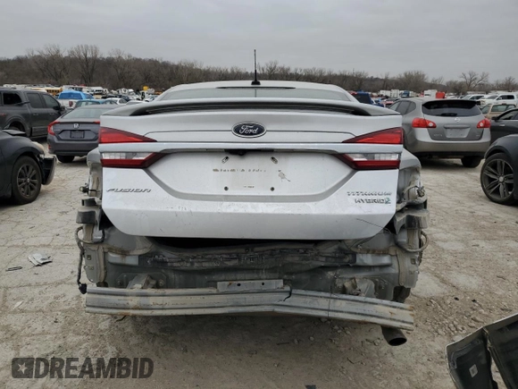 2018 Ford Fusion Hybrid Titanium with VIN 3FA6P0RU9JR250520, listed as a Copart auction lot 49533665 with 126,157 mi miles and Salvage Title. Bid and sale history available at carsss.com. Image 6.
