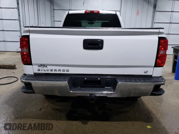 2017 Chevrolet Silverado 1500 LT with VIN 1GCVKREC7HZ242105, listed as a Copart auction lot 55287324 with 101,625 mi miles and Salvage Title. Bid and sale history available at DreamBid. Image 6.