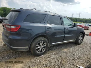2016 Dodge Durango Limited with VIN 1C4RDJDG0GC424652, listed as a Copart auction lot 59841835 with 162,560 mi miles and Salvage title. Bid and sale history available at DreamBid. Image 3.