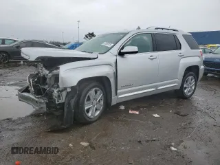 2017 GMC Terrain Denali z VIN 2GKALREK9H6214664, wystawiony jako Copart lot #47636815 z przebiegiem 118 270 mil mil oraz Czysty tytuł • Clean title. Historia ofert i sprzedaży dostępna na DreamBid. Obrazek 1.