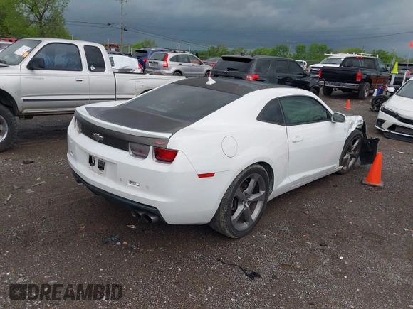 2013 Chevrolet Camaro LT with VIN 2G1FG1E34D9149742, listed as a IAAI auction lot 42082863 with 144,332 mi miles. Bid and sale history available at carsss.com. Image 4.