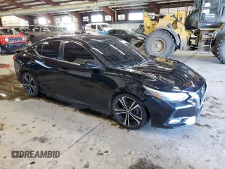 2020 Nissan Sentra SR with VIN 3N1AB8DV7LY298675, listed as a Copart auction lot 45871125 with 90,518 mi miles and Clean Title. Bid and sale history available at carsss.com. Image 4.