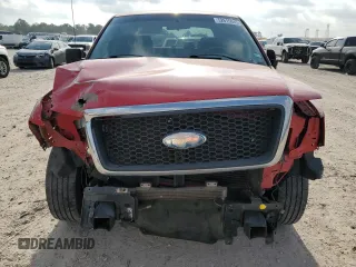 2008 Ford F-150 XL with VIN 1FTRW12W78FB29777, listed as a Copart auction lot 52615045 with 90,866 mi miles and Salvage Title. Bid and sale history available at carsss.com. Image 5.